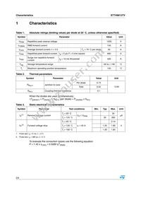 STTH9012TV1 Datasheet Page 2