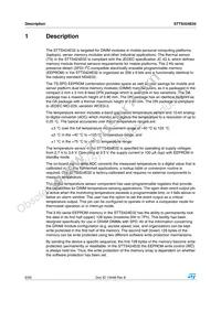 STTS424E02BDN3F Datasheet Page 6