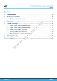 STU2NK100Z Datasheet Page 22