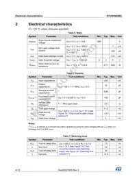 STU9HN65M2 Datasheet Page 4