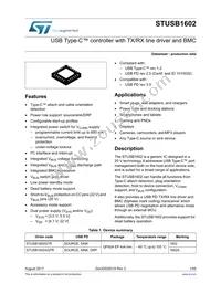 STUSB1602AQTR Datasheet Cover