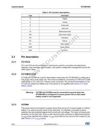 STUSB1602AQTR Datasheet Page 8