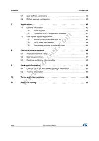 STUSB1700YQTR Datasheet Page 4