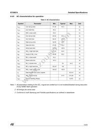 STV0674T100 Datasheet Page 19