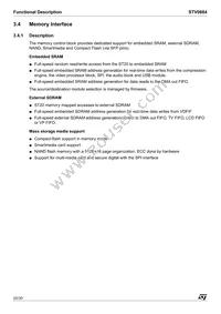 STV0684 Datasheet Page 20