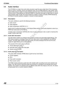 STV0684 Datasheet Page 21