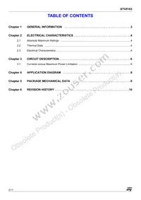 STV8163 Datasheet Page 2