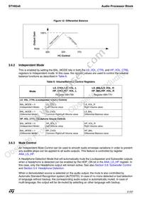 STV8216 Datasheet Page 21