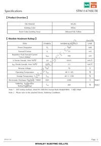 STW1147ASE-TR Datasheet Page 3