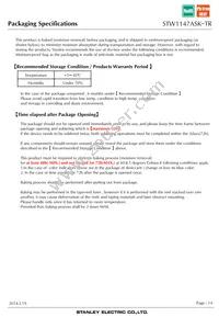 STW1147ASK-TR Datasheet Page 14