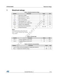 STW12N150K5 Datasheet Page 3
