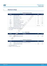 STW12N170K5 Datasheet Page 2