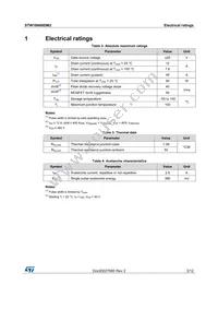 STW18N60DM2 Datasheet Page 3