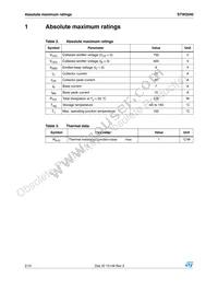 STW2040 Datasheet Page 2