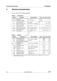 STW20NK50Z Datasheet Page 4