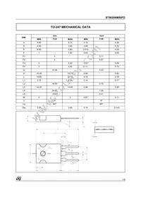 STW20NM50FD Datasheet Page 7