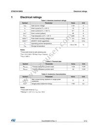STW21N150K5 Datasheet Page 3