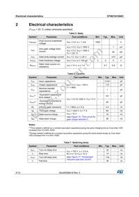 STW21N150K5 Datasheet Page 4
