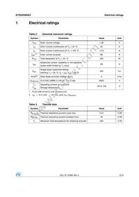STW25N95K3 Datasheet Page 3