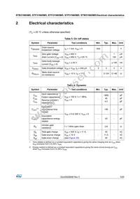 STW31N65M5 Datasheet Page 5