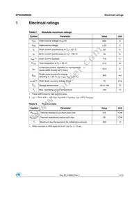 STW36NM60N Datasheet Page 3