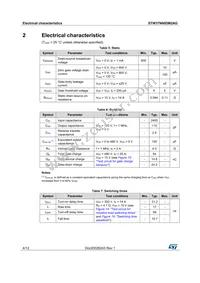 STW37N60DM2AG Datasheet Page 4