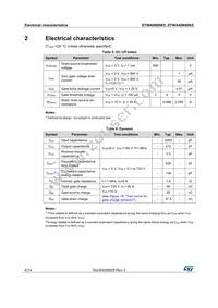 STW40N90K5 Datasheet Page 4