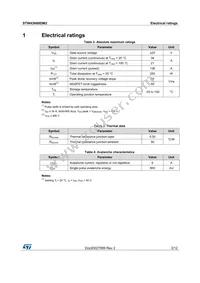 STW43N60DM2 Datasheet Page 3