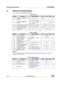 STW43N60DM2 Datasheet Page 4