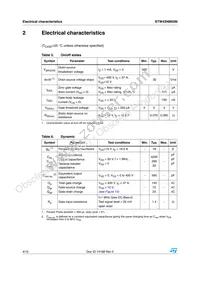 STW43NM50N Datasheet Page 4