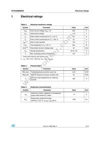 STW43NM60ND Datasheet Page 3
