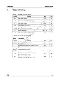 STW45NM60 Datasheet Page 3