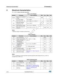 STW48N60M2-4 Datasheet Page 4