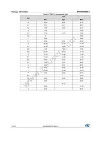 STW48N60M2-4 Datasheet Page 10