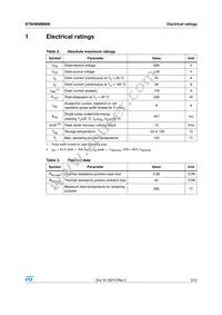 STW48NM60N Datasheet Page 3