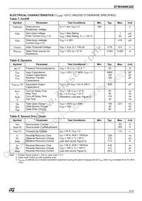 STW54NK30Z Datasheet Page 3