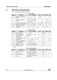 STW56N60DM2 Datasheet Page 4