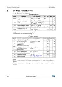 STW6N90K5 Datasheet Page 4