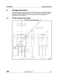 STW6N90K5 Datasheet Page 9