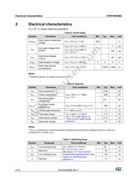 STW70N65M2 Datasheet Page 4