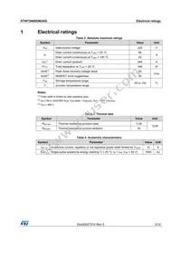 STW72N60DM2AG Datasheet Page 3