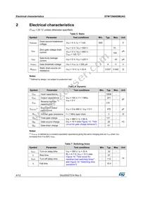STW72N60DM2AG Datasheet Page 4
