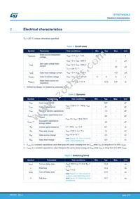 STW7N90K5 Datasheet Page 3