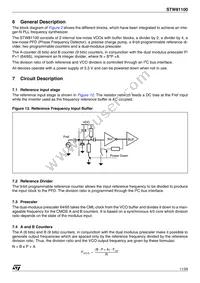 STW81100ATR-1 Datasheet Page 11