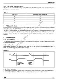 STW81100ATR-1 Datasheet Page 15