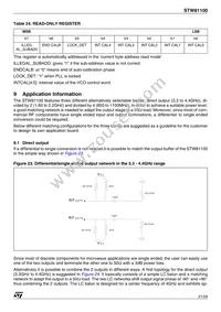 STW81100ATR-1 Datasheet Page 21