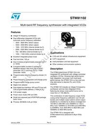 STW81102ATR Datasheet Cover