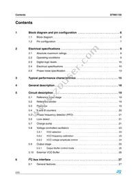 STW81102ATR Datasheet Page 2