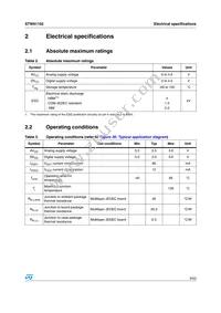 STW81102ATR Datasheet Page 9