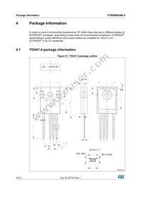 STW88N65M5-4 Datasheet Page 10